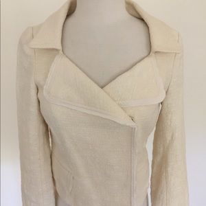 NWT Banana Republic cream colored blazer